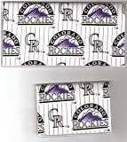 Checkbook Cover Debit Set MLB Colorado Rockies