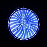 3d Blue Led Mercedes Benz Logo Badge Light Car Trunk Emblem Sticker Lamp