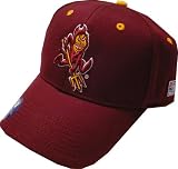 Arizona State Sun Devils Fitted Maroon Stretch Hat by The Game