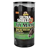 Ultrashield Ex Fly Mask With Ears Black Horse (311444048016)