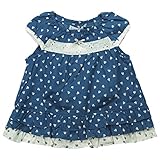 《H28年夏物》(日本製) Pample Mousse(パンプルムース) 60ローン小花Ptオーバーブラウス 80cm/NB NO.DP-62252