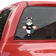 Denver Broncos Mascot Cling