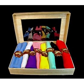 SARONG GIFT BOX 8 PACK CREAM BANANA BARK BOX