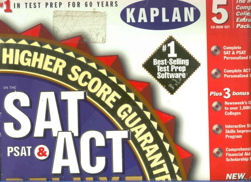Kaplan Sat Psat Act Deluxe