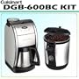 ValuePro Cuisinart DGB-600BC Grind and Brew CoffeeMaker (Brushed Chrome) w/ Bean Vac Coffee Canister (ED150)
