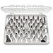 Ateco 55-Piece Stainless Steel Decorating Tube Set with Hinged Storage Box