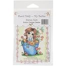 My-Besties Clear Stamps 4"X6"-Button Garden Bestie