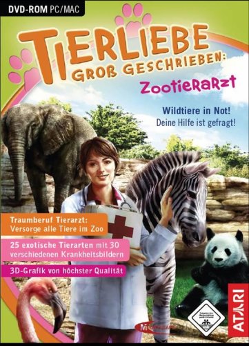 Tierliebe gro� geschrieben: Zootierarzt (PC+MAC-DVD)