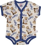 Los Angeles Dodgers Baby All-Over Print French Creeper - 6/9 months