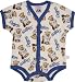 Los Angeles Dodgers Baby All-Over Print French Creeper