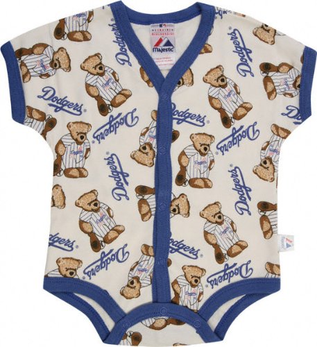 Los Angeles Dodgers Baby All-Over Print French Creeper