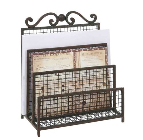 Shabby Cottage Chic Mail Organizer Home Decor