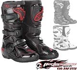 ALPINESTARS TECH 6S YOUTH BOOTS BLACK/RED 5 201506-13-5