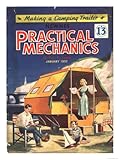Practical Mechanics, Holiday Caravans, Trailers, Mobile Homes Magazine, UK, 1957 Stretched Canvas Poster Print, 18x24