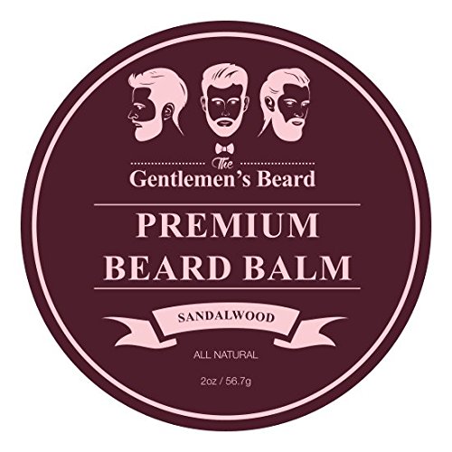 The gentlemen s premium sandalwood beard balm - 2 oz - …