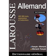 Dictionnaire g�n�ral Larousse fran�ais-allemand et allemand-fran�ais