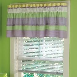 Annas Ruffle Valance in Purple