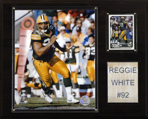 NFL Reggie White Green Bay Packers Player Plaque