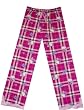 Hello Kitty Lavender Plaid Capri Pants for women