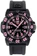Luminox Women's EVO Navy Seal 7065 Black Polyurethane Swiss Quartz Watch with Black Dial