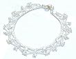 Sterling Silver Jewelry Ankle Bracelet Pairs 10.25 inches (sanklt007)