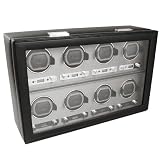 Wolf Designs 456902 Module 2.7 8PC Watch Winder with Cover