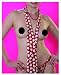 Giftbag, Topless Gal With Heart Necktie  Thong