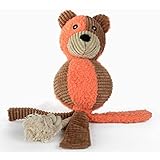 Toy for Dogs Puppies - Top Cool Squeaky Dog Chew Toy - Best for Aggressive Chewers - Small Medium Large Dogs Breeds - "Yogui Bear" with Bonus Recipe Ebook By Mavel.