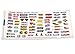 Traxxas 2514 Racing Sponsors Decal Sheet