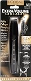 L'Oreal Paris Extra-Volume Collagen Mascara, Blackest Black, 0.34-Fluid Ounce