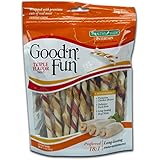 Healthy Hide Good 'n' Fun 22-Pack Triple Flavor Chews, Twists