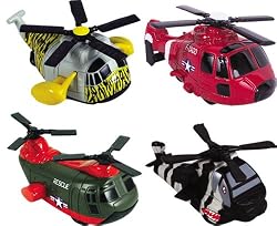 WowToyz - Mini Pullback Helicopter Assortment