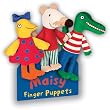 Maisy Mouse Set of 3 Finger Puppets - Maisy, Charlie & Tallulah - Plush Stuffed Animals