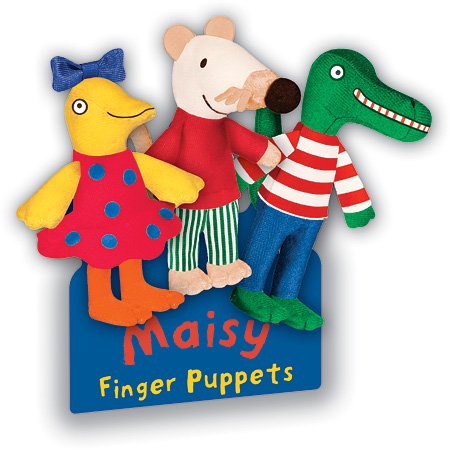 MAISY MOUSE Set of 3 FINGER PUPPETS Maisy, Tallulah & Charley