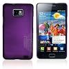 AIO Lila Hybrid Hard Case Tasche f�r Samsung Galaxy S2 i9100 + Screen Protector