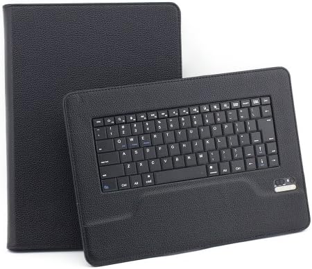 Universal 11-12 Inch Tablet Portfolio Leather Case W keyboard F Android / IOS / Windows Systems Tablet(Black) 11" to 12" Universal Protective Folding PU Leather Case Cover with Removable Detachable Wireless Bluetooth 3.0 ABS keyboard for Samsung Galaxy Note Pro 12.2 / Microsoft Surface Pro 3 / Dell Venue 11 Pro Tablet /ASUS Eee Slate EP121 / Lenovo IdeaTab K3 Lynx etc Tablet.Color:Black