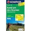 Rund um den Brocken - Nationalpark Harz 1 : 25 000: Wanderkarte mit Radrouten. GPS-genau
