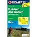 Rund um den Brocken - Nationalpark Harz 1 : 25 000: Wanderkarte mit Radrouten. GPS-genau