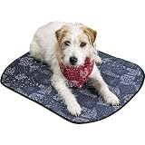 PetEdge Miracool Dog Mat, Medium, 24-Inch, Cowboy Blue
