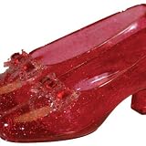 Wizard of Oz Ruby Slippers Clear Resin Figurine
