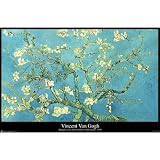 Vincent Van Gogh (Almond Branches in Bloom) Art Poster Print - 24x36