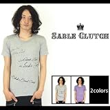 【SABLE CLUTCH】 MEMO RANDUMプリントTシャツ memo