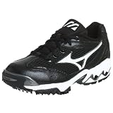 Mizuno Women's Speed Trainer Fastpitch Cleat,Black/White,5 M