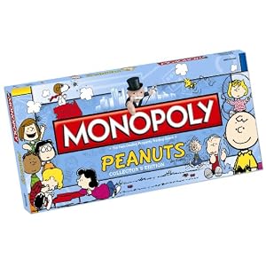 Peanuts 60th Anniversary Monopoly by USAopoly