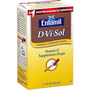 Enfamil D-Vi-Sol Vitamin D Supplement Drops 1.66 fl oz (50 ml)