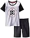 DC Shoes Co Little Boys' Tee with Plaid Shorts