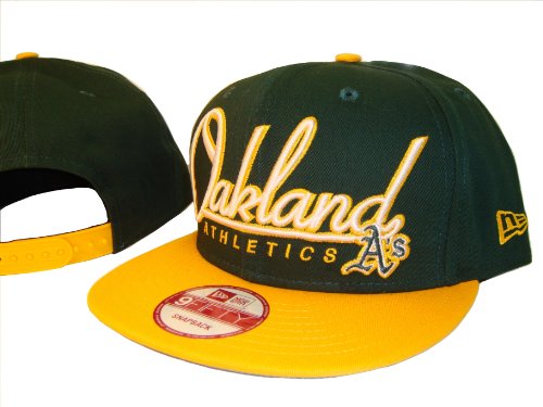 Oakland A's Athletics New Era Adjustable Snap Back Baseball Cap Hat