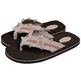 Florida State Seminoles (FSU) Men's Brown Frayed Flip Flops