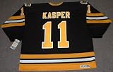 STEVE KASPER Boston Bruins 1988 CCM Vintage Throwback Away NHL Hockey Jersey