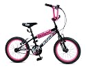 Concept Wicked Black and Pink Girls BMX Bike. 16" Wheels